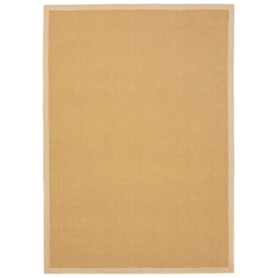 carpetfine Sisalkleed Sisal met gekleurd randdessin, antislip achterzijde afbeelding 1