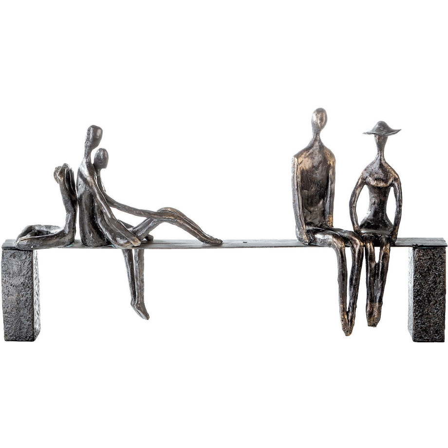 Casablanca by Gilde Decoratief figuur Sculptuur Leisure Decoratief object, hoogte 23 cm, met teksthanger, woonkamer (1 stuk) afbeelding 1