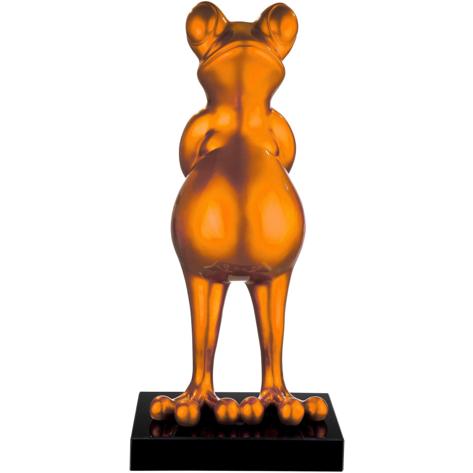 Casablanca by Gilde Dierfiguur Sculptuur Kikker oranje (1 stuk) afbeelding 1