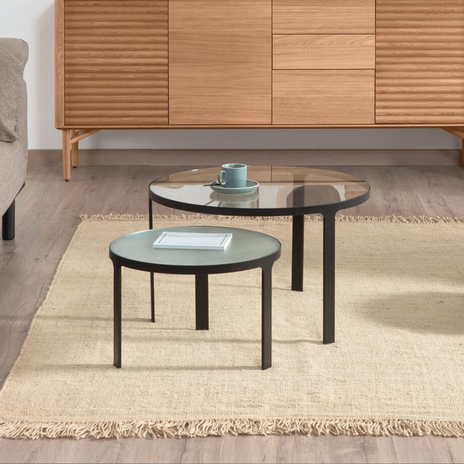 Kave Home Bijzettafel 'Oni' set van 2 stuks afbeelding 1