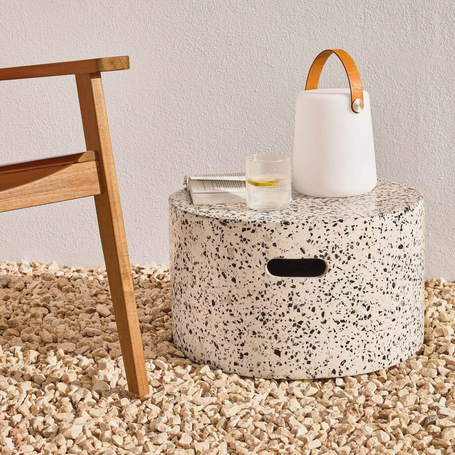 Kave Home Salontafel 'Jenell' 52cm, kleur Wit Kave Home Salontafel 'Jenell' 52cm, kleur Wit afbeelding 1