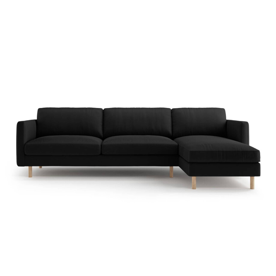 Hoekbank Eden rechts velvet | Micadoni afbeelding 1