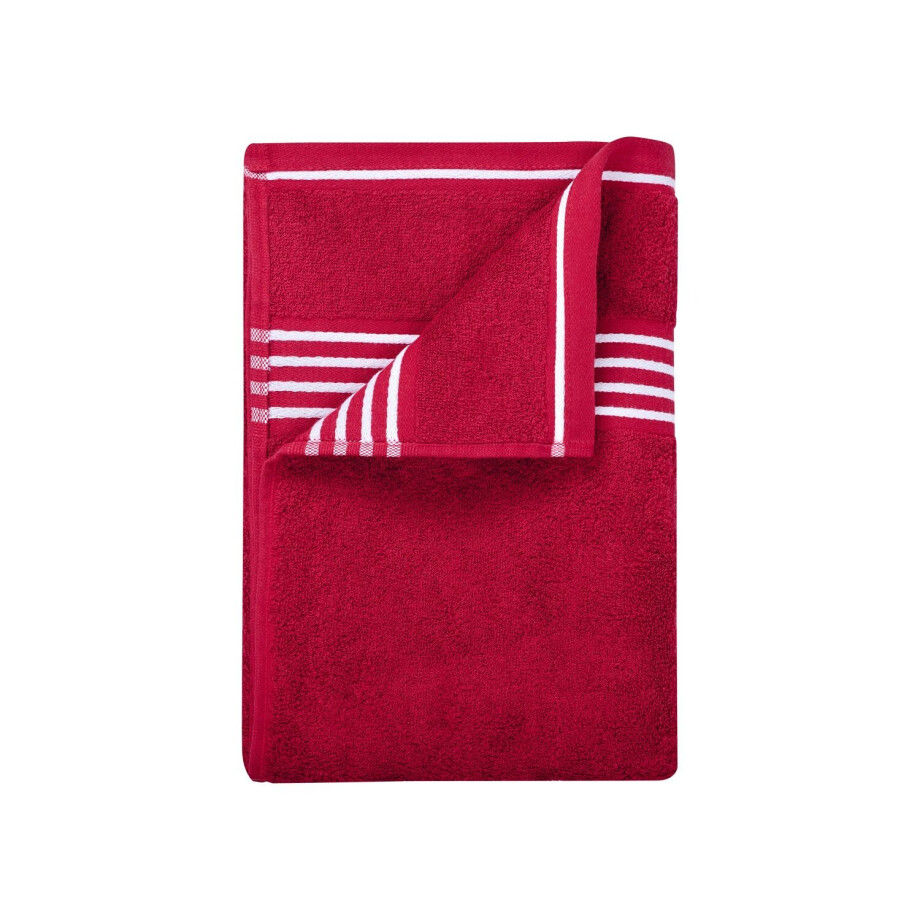 Gözze Badhanddoek Rio 70 x 140 cm (Rood) afbeelding 1