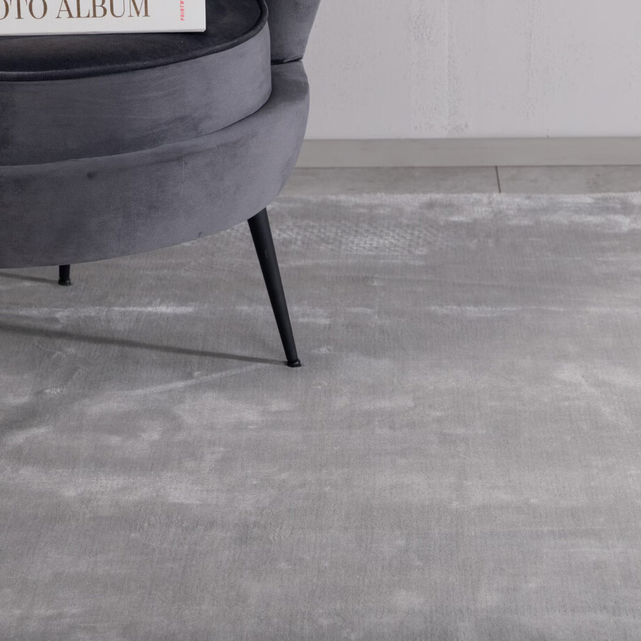 Nohr Vloerkleed 'Cherelle' 170 x 240cm, kleur Zilver afbeelding 1