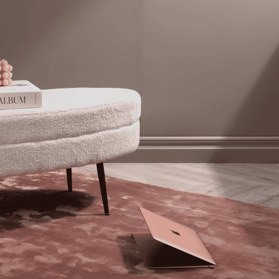 Nohr Vloerkleed 'Cherelle' 170 x 240cm, kleur Roze Nohr Vloerkleed 'Cherelle' 170 x 240cm, kleur Roze afbeelding 1