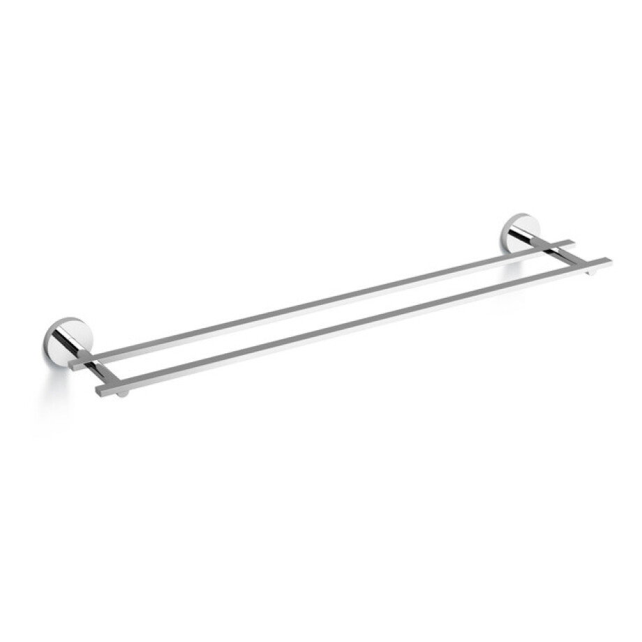 Clou Flat handdoekrek 60cm dubbel Chroom CL/09.02053 Clou Flat handdoekrek 60cm dubbel Chroom CL/09.02053 afbeelding 1