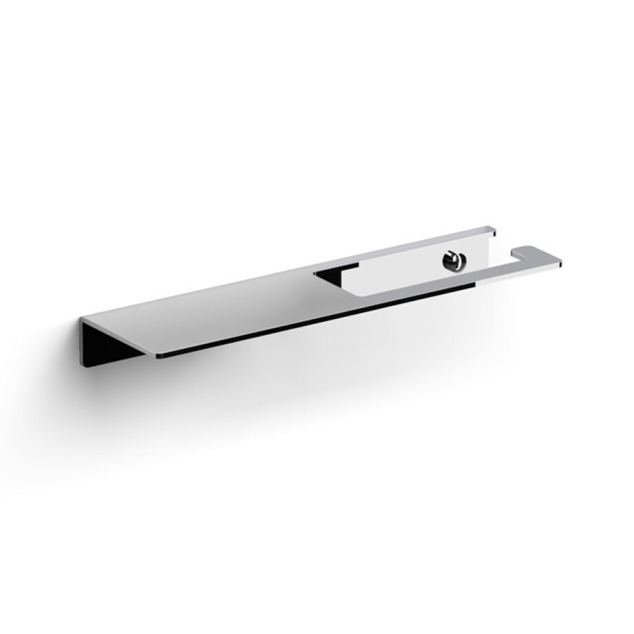 Clou Fold toiletrolhouder zonder klep met planchet chroom CL/09.04028.29 afbeelding 1