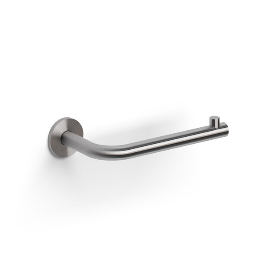 Clou Kaldur toiletrolhouder L-vorm zonder klep rvs geborsteld CL/09.05030.41 afbeelding 1