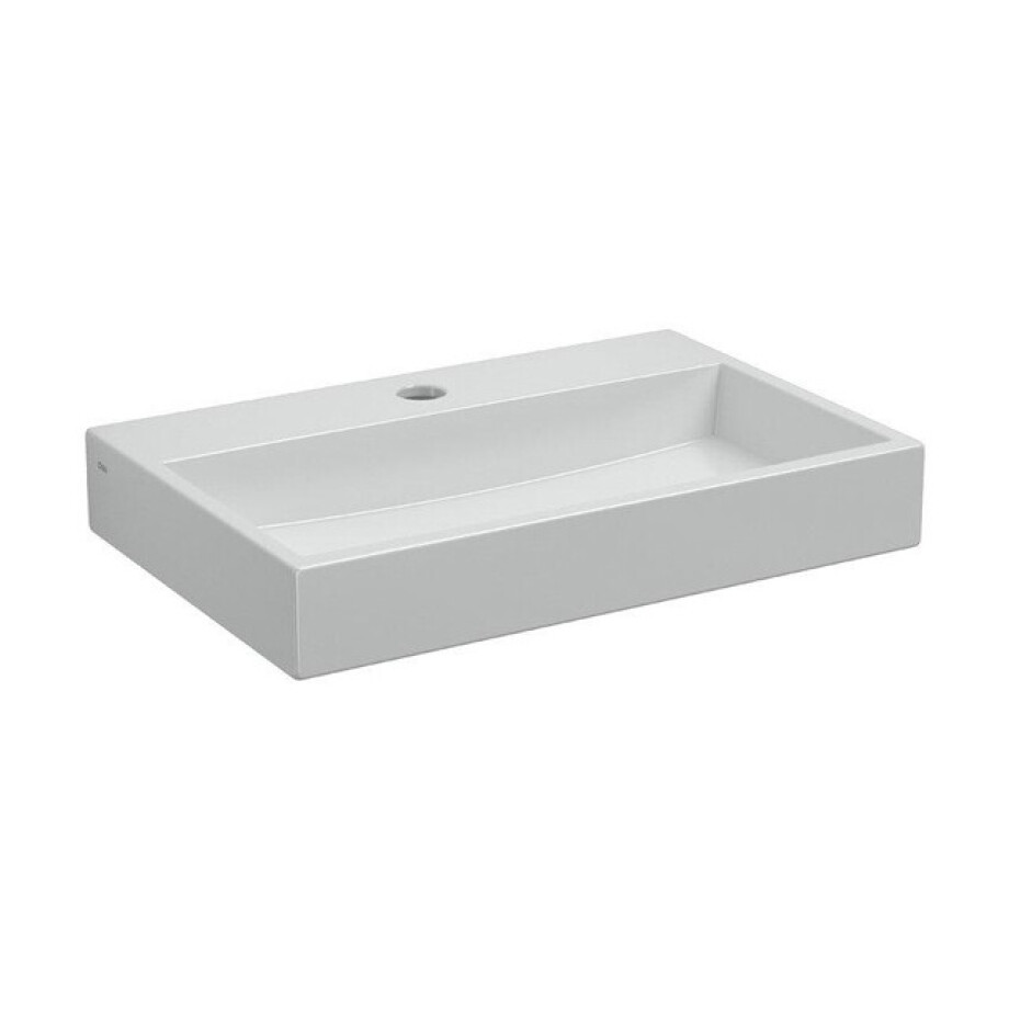 Clou Mini Wash Me fontein 48x32cm kraangat Keramiek Wit CL/03.03230 Clou Mini Wash Me fontein 48x32cm kraangat Keramiek Wit CL/03.03230 afbeelding 1