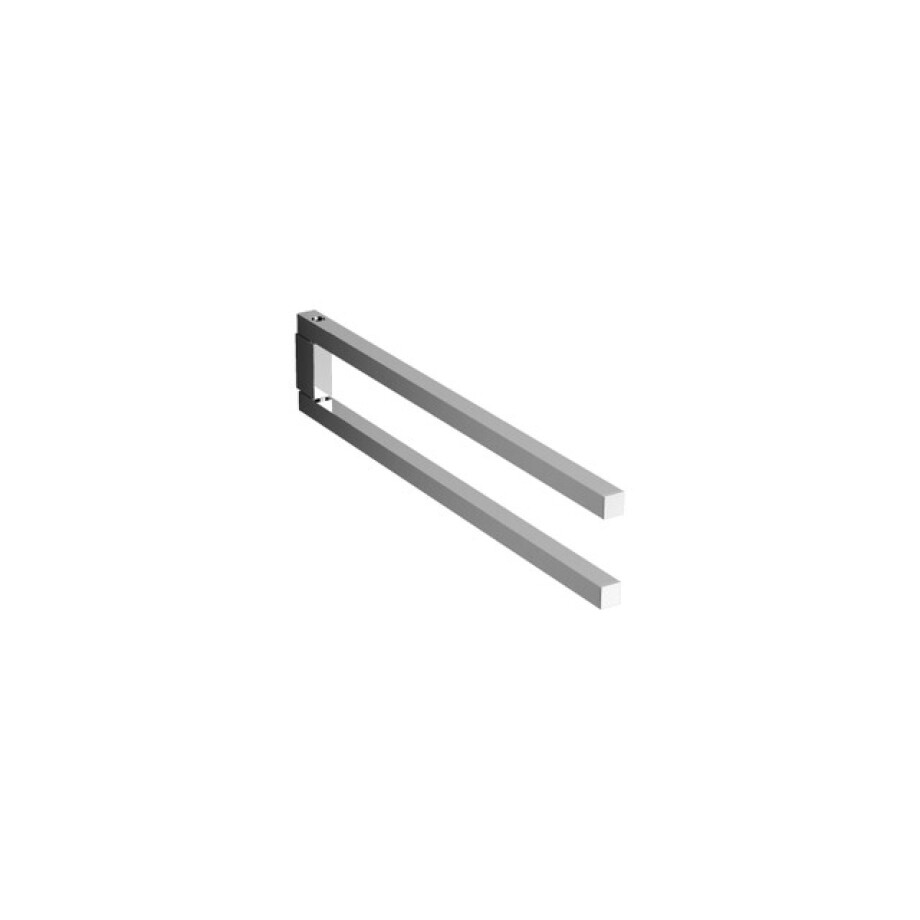 Clou Quadria handdoekhouder 35.7cm zwembaar dubbel chroom CL/09.01.114.29 afbeelding 1