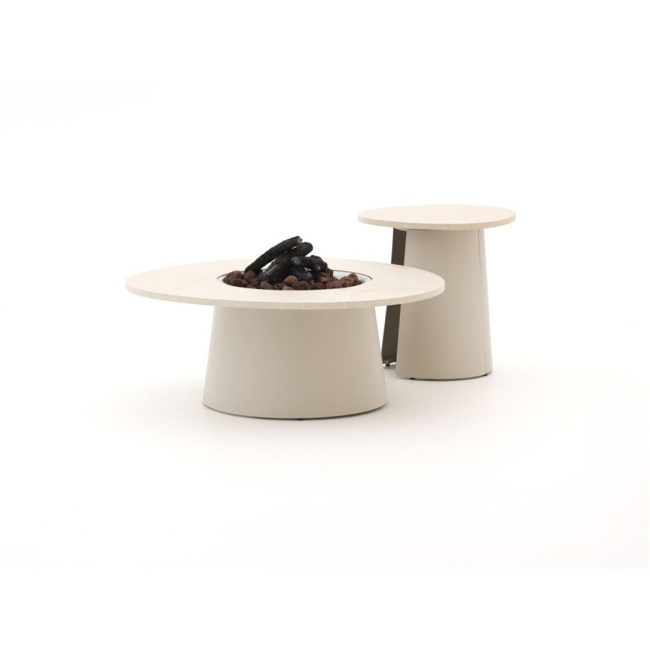 Cosidune lounge vuurtafelset ø 100cm (h: 40cm)/ø 55cm (h: 55cm) - Laagste prijsgarantie! Cosidune lounge vuurtafelset ø 100cm (h: 40cm)/ø 55cm (h: 55cm) - Laagste prijsgarantie! afbeelding 1