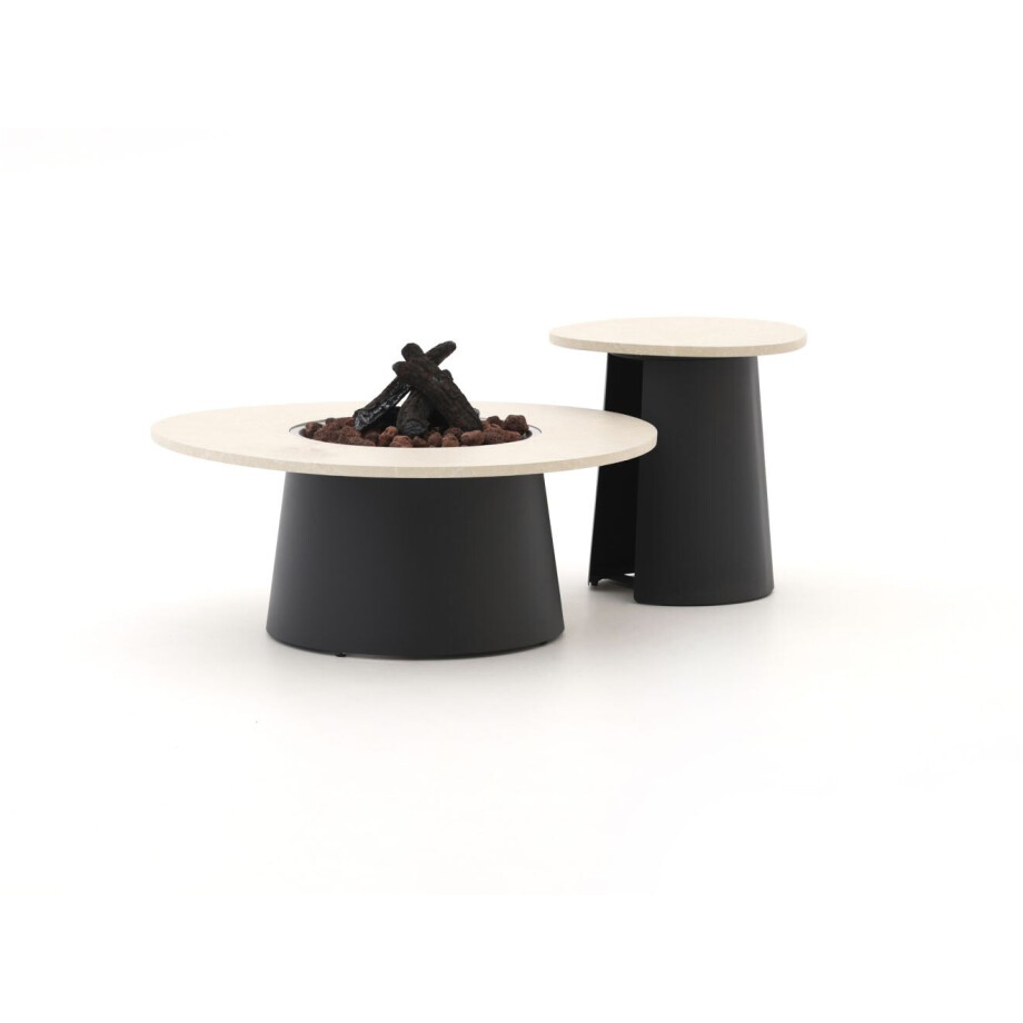 Cosidune lounge vuurtafelset ø 100cm (h: 40cm)/ø 55cm (h: 55cm) - Laagste prijsgarantie! Cosidune lounge vuurtafelset ø 100cm (h: 40cm)/ø 55cm (h: 55cm) - Laagste prijsgarantie! afbeelding 1