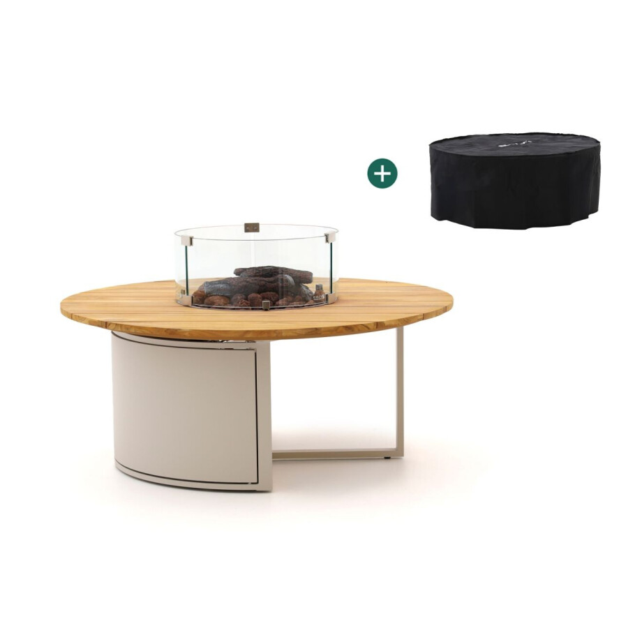 Cosiloft lounge vuurtafel ø120cm (h: 50cm) - Laagste prijsgarantie! afbeelding 1