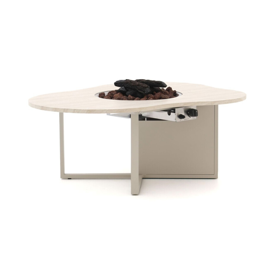 Cosiloft Novi lounge vuurtafel 125x102x50cm - Laagste prijsgarantie! afbeelding 1
