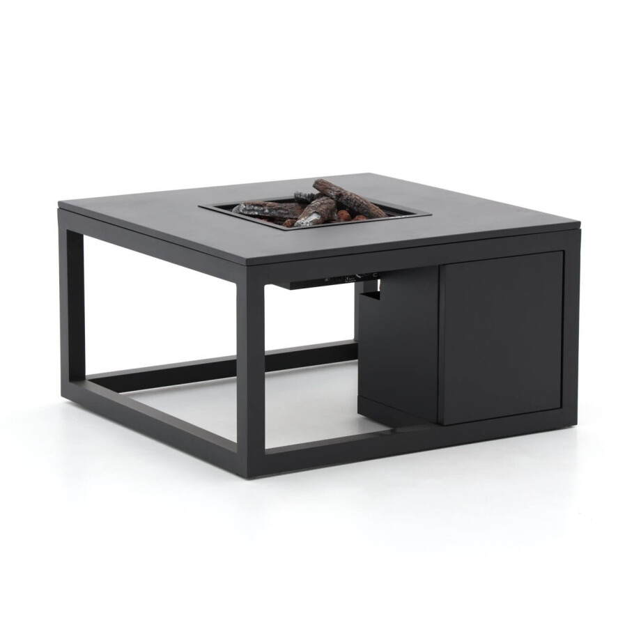 Cosiraw lounge vuurtafel 100x100x55cm - Laagste prijsgarantie! afbeelding 1