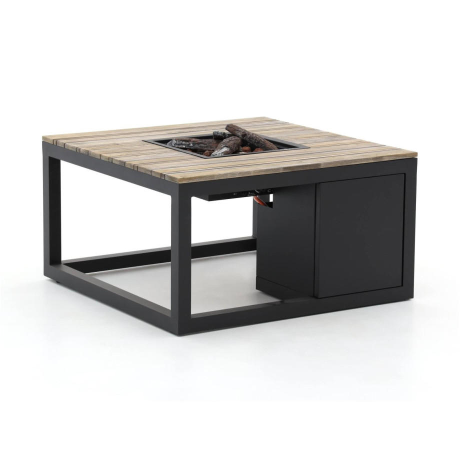 Cosiraw lounge vuurtafel 100x100x55cm - Laagste prijsgarantie! afbeelding 1