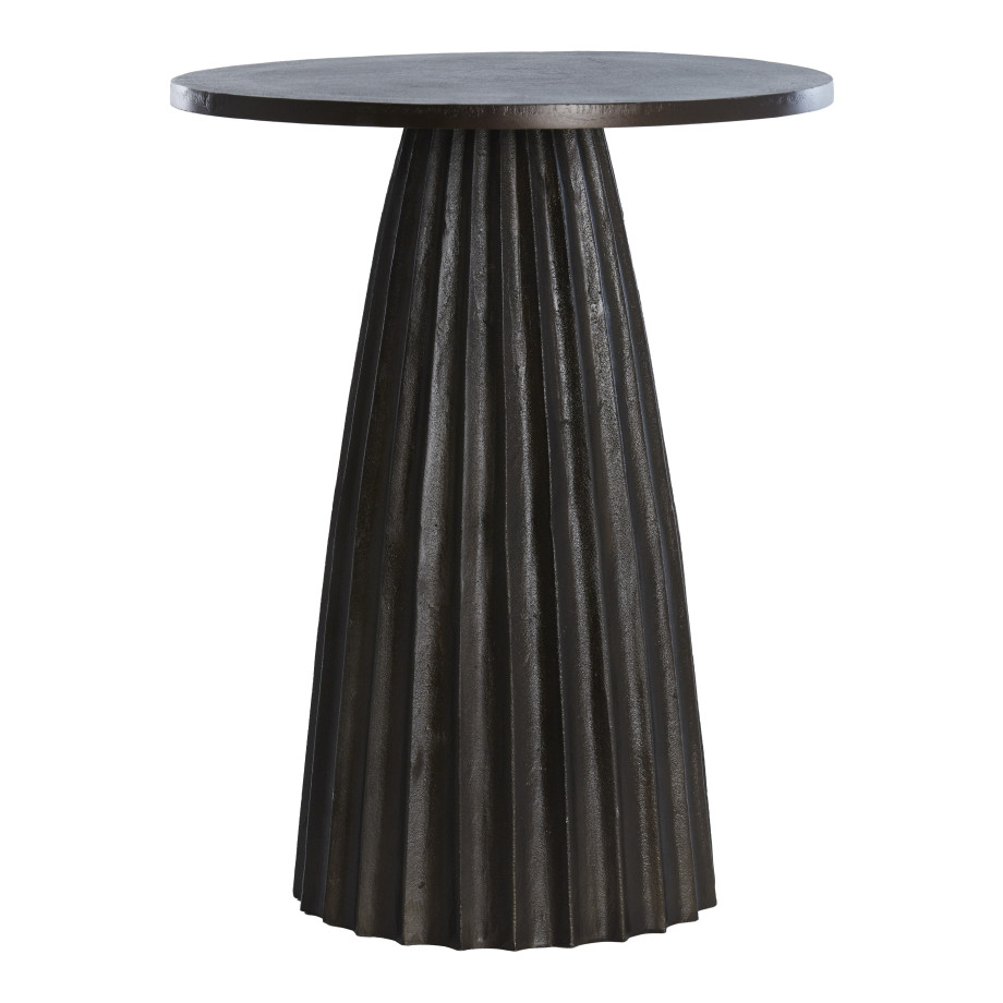 Light & Living Bijzettafel 'Veglia' 40cm, kleur Donkerbruin Light & Living Bijzettafel 'Veglia' 40cm, kleur Donkerbruin afbeelding 1