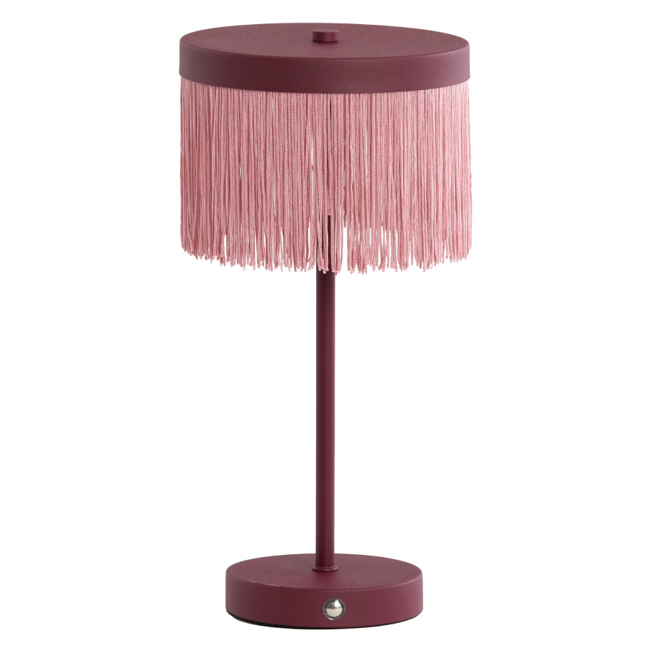 Light & Living Tafellamp 'Diny' LED, kleur Bordeaux afbeelding 1