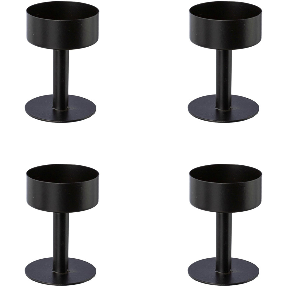 Creativ deco Kandelaar voor stompkaarsen, 4-delige set, ø 4,5 cm (4 stuks) afbeelding 1