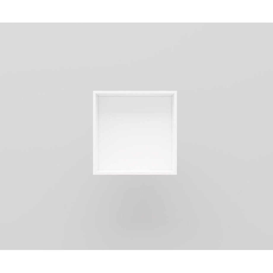 Crosstone by Arcqua Solid Alcove inbouwnis 30x30x10cm solid surface mat wit NIS118646 Crosstone by Arcqua Solid Alcove inbouwnis 30x30x10cm solid surface mat wit NIS118646 afbeelding 1