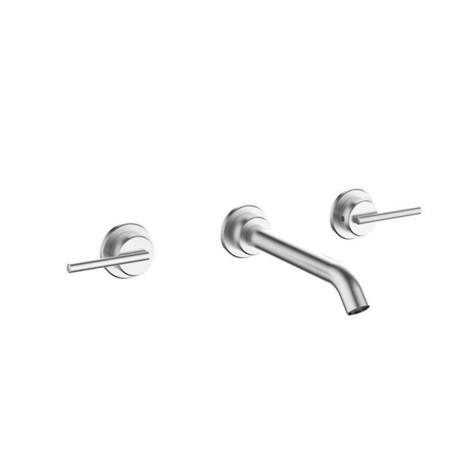 Crosswater 3ONE6 Wastafelkraan - inbouw - 3 gats - RVS TL130WNS Crosswater 3ONE6 Wastafelkraan - inbouw - 3 gats - RVS TL130WNS afbeelding 1