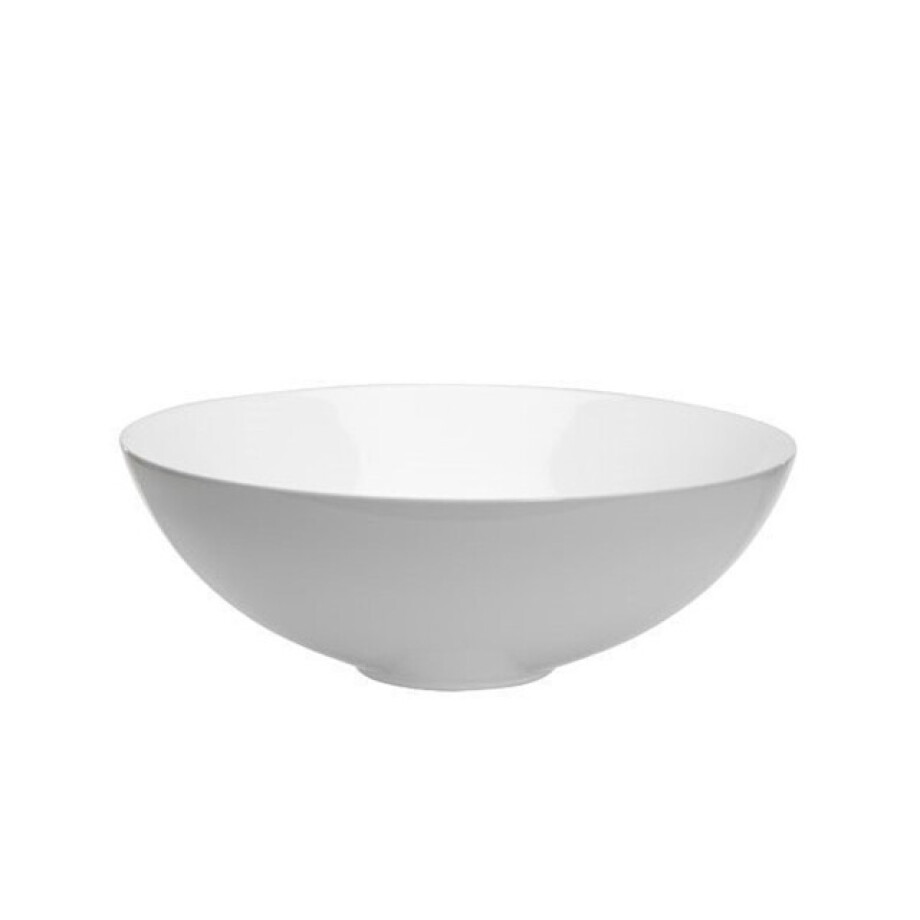 Crosswater Circus Waskom - 40x40x15cm - rond - glans wit CT4084UCW afbeelding 1