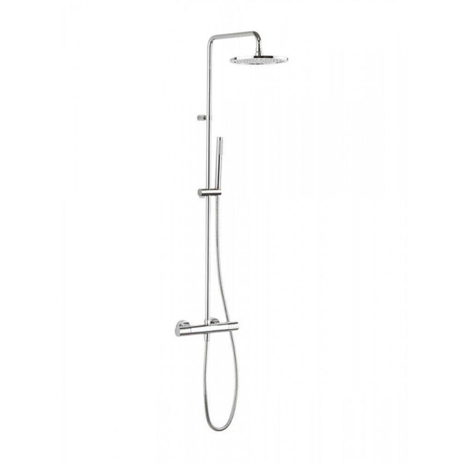 Crosswater Design regendouche met handdouche en thermostatische kraan chroom RM531WC afbeelding 1