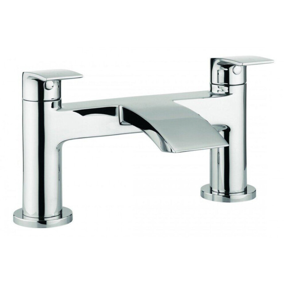 Crosswater Flow staande badkraan chroom MBFW322D Crosswater Flow staande badkraan chroom MBFW322D afbeelding 1
