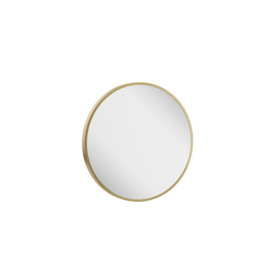 Crosswater Infinity Spiegel rond - 50cm - geborsteld messing (goud) IF_NIMIRROR50F afbeelding 1