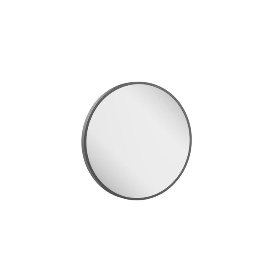 Crosswater Infinity Spiegel rond - 50cm - geborsteld slate (gunmetal) IF_NIMIRROR50T afbeelding 1