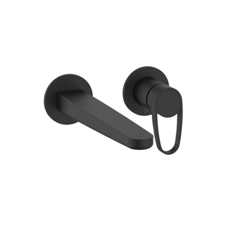 Crosswater Lazo Wastafelkraan - inbouw - Mat Zwart LA120WNM afbeelding 1