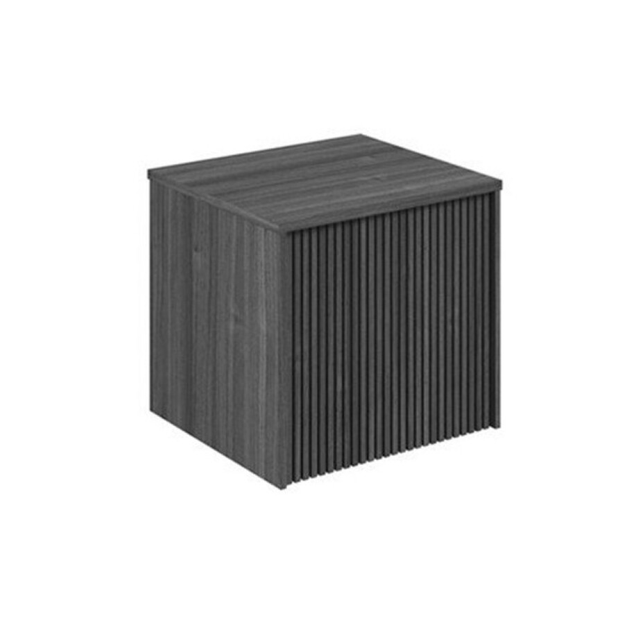 Crosswater Limit Badmeubelset - 50x45x46.5cm - wastafelblad - 1 lade - Steelwood/Anthracite SW876280 SW876233 afbeelding 1