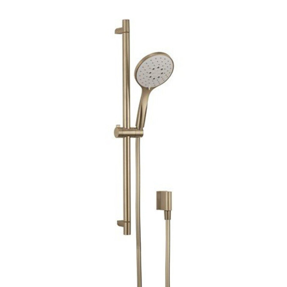 Crosswater MPRO Glijstangset - 70cm - handdouche rond 3 standen - geborsteld messing (goud) MPROKITF Crosswater MPRO Glijstangset - 70cm - handdouche rond 3 standen - geborsteld messing (goud) MPROKITF afbeelding 1