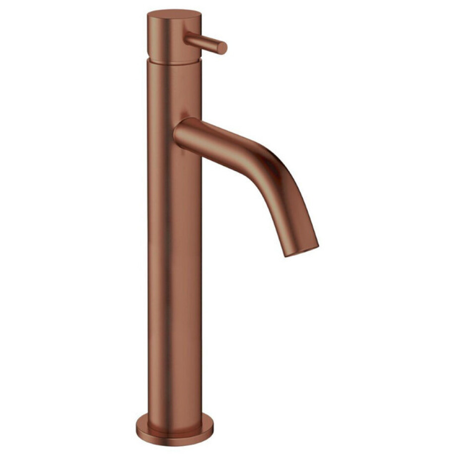 Crosswater MPRO Wastafelkraan - 36.2cm - hoog - zonder waste - geborsteld brons PRO112DNBZ afbeelding 1