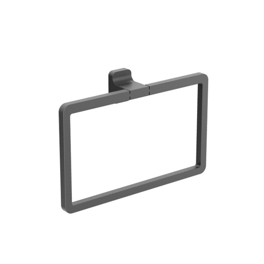 Crosswater Rotar Handdoekring - 23x15.5cm - leisteen RT013T afbeelding 1