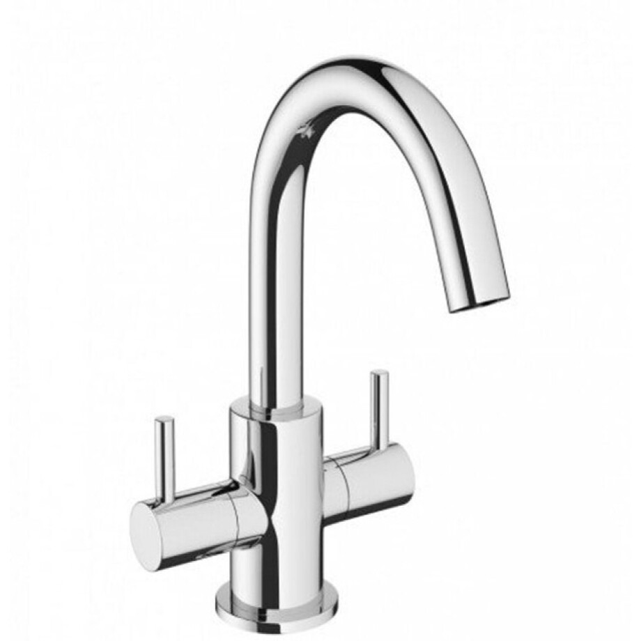 Crosswater Tray Wastafelkraan - 24.3cm - 2 hendels - Chroom PRO116DNC Crosswater Tray Wastafelkraan - 24.3cm - 2 hendels - Chroom PRO116DNC afbeelding 1