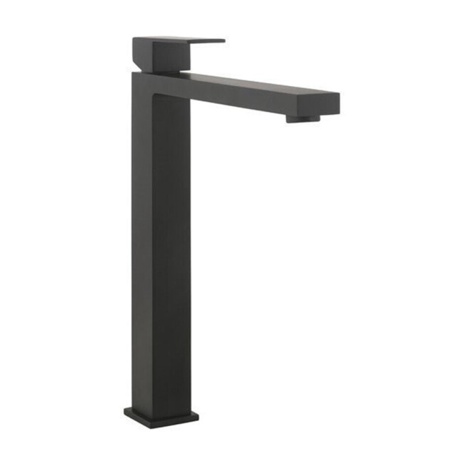 Crosswater Verge wastafelmengkraan verhoogd zwart mat VR112DNM Crosswater Verge wastafelmengkraan verhoogd zwart mat VR112DNM afbeelding 1