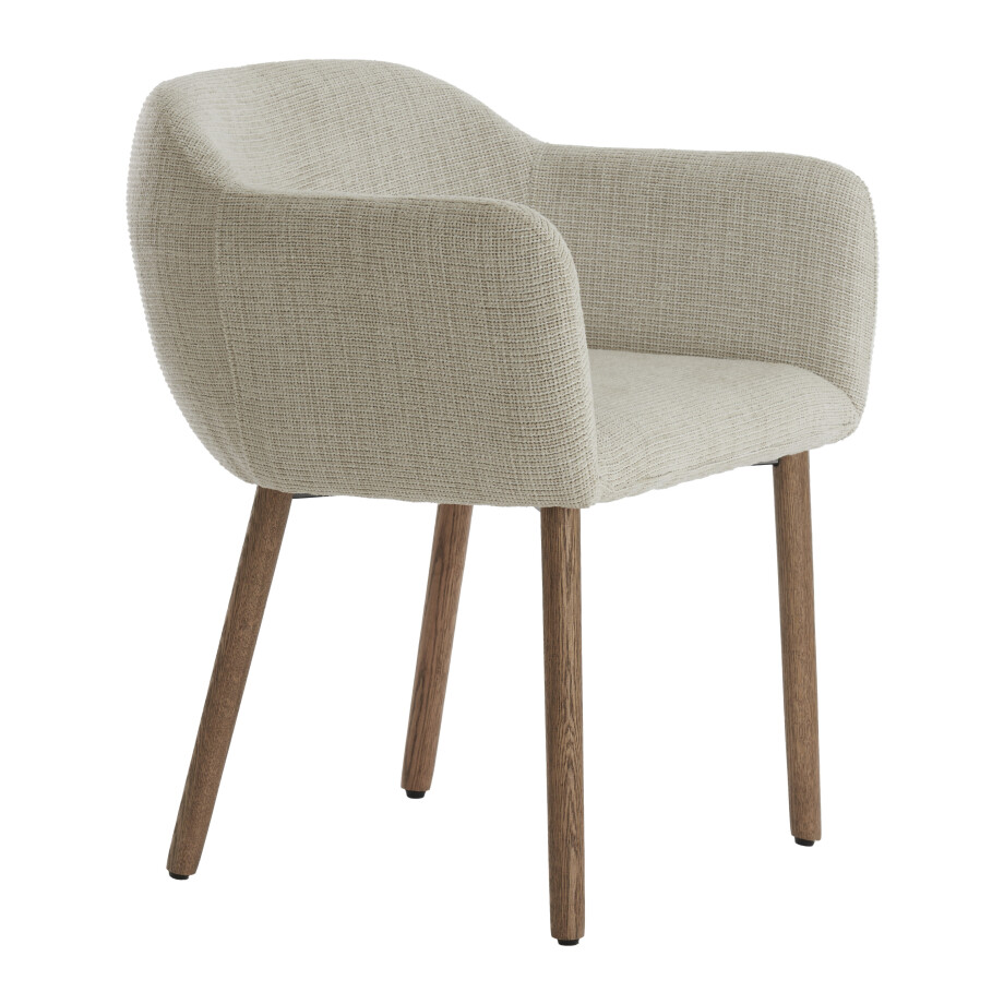 Light & Living Eetkamerstoel 'Blaine' kleur Beige afbeelding 1