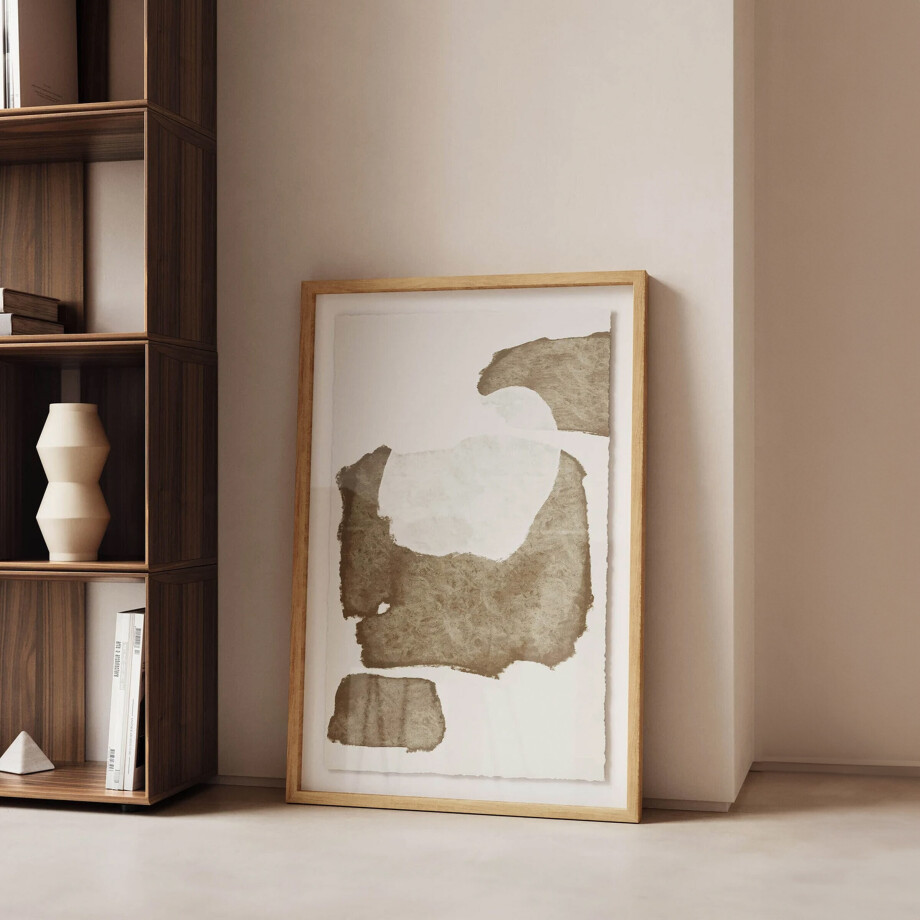 Kave Home Schilderij 'Torroella' 90 x 60cm Kave Home Schilderij 'Torroella' 90 x 60cm afbeelding 1