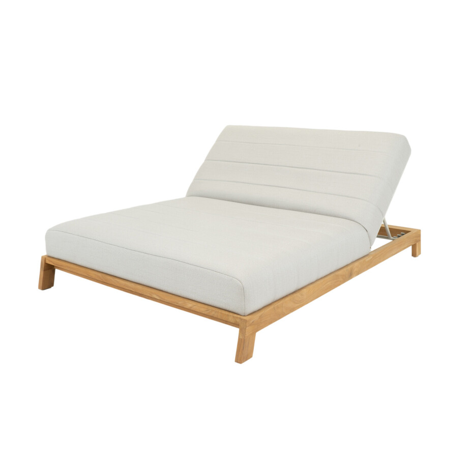 Bon Dia Ligbed Salamanca XL Savane Grey Teak afbeelding 