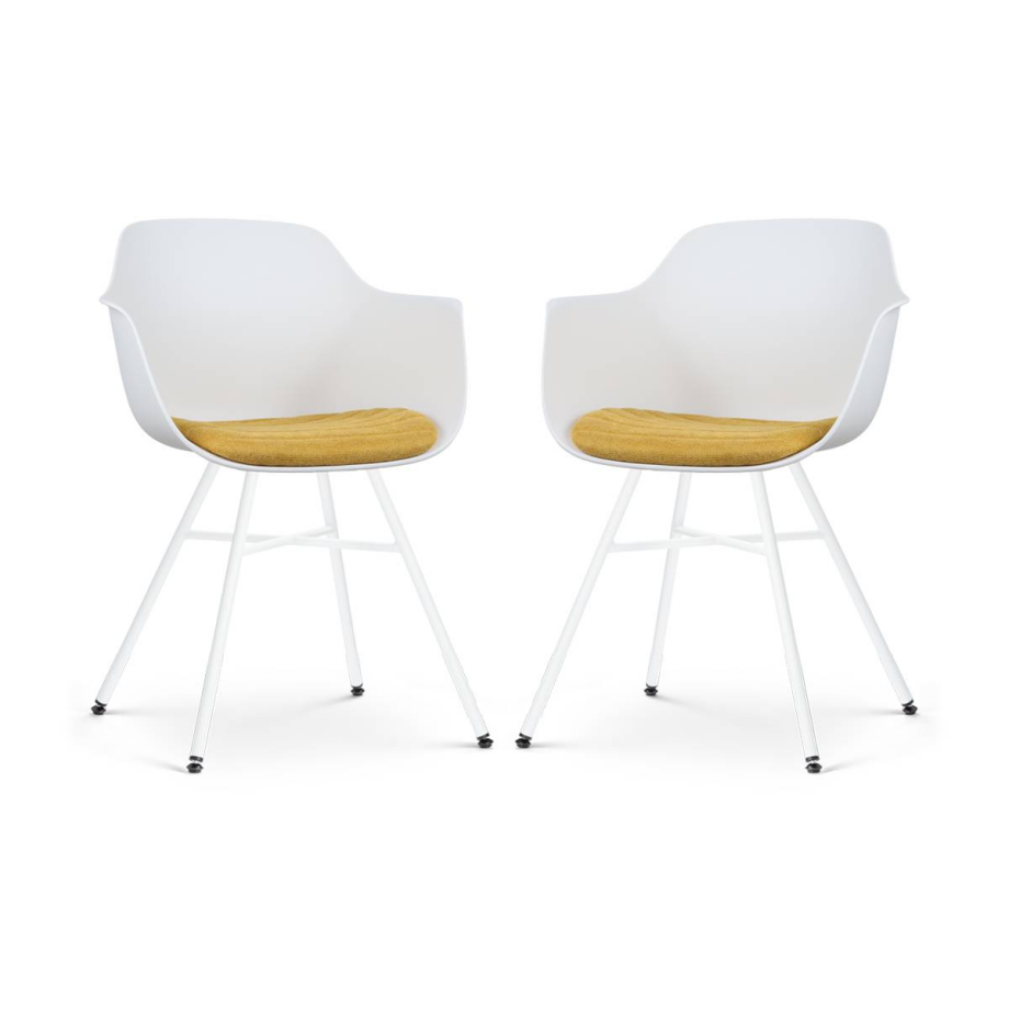 Set van 2 eetkamerstoelen Noa-Liz | Nolon Set van 2 eetkamerstoelen Noa-Liz | Nolon afbeelding 1