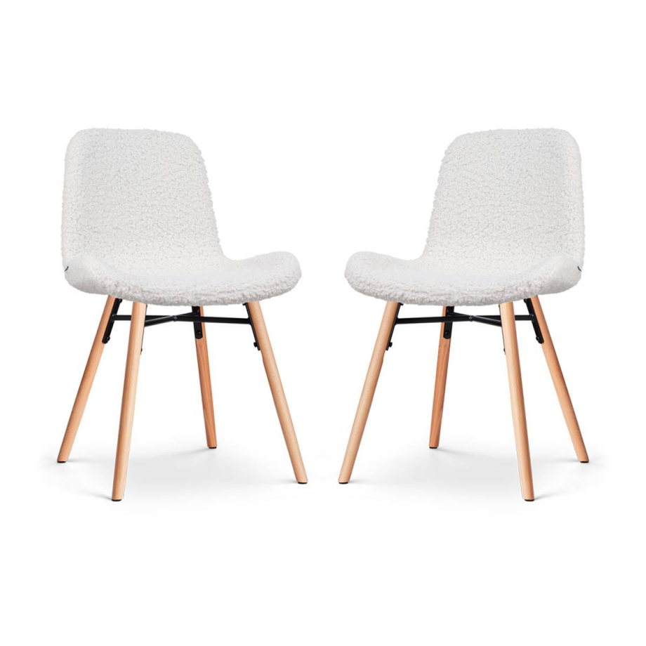 Set van 2 eetkamerstoelen Nena-Fé | Nolon afbeelding 1