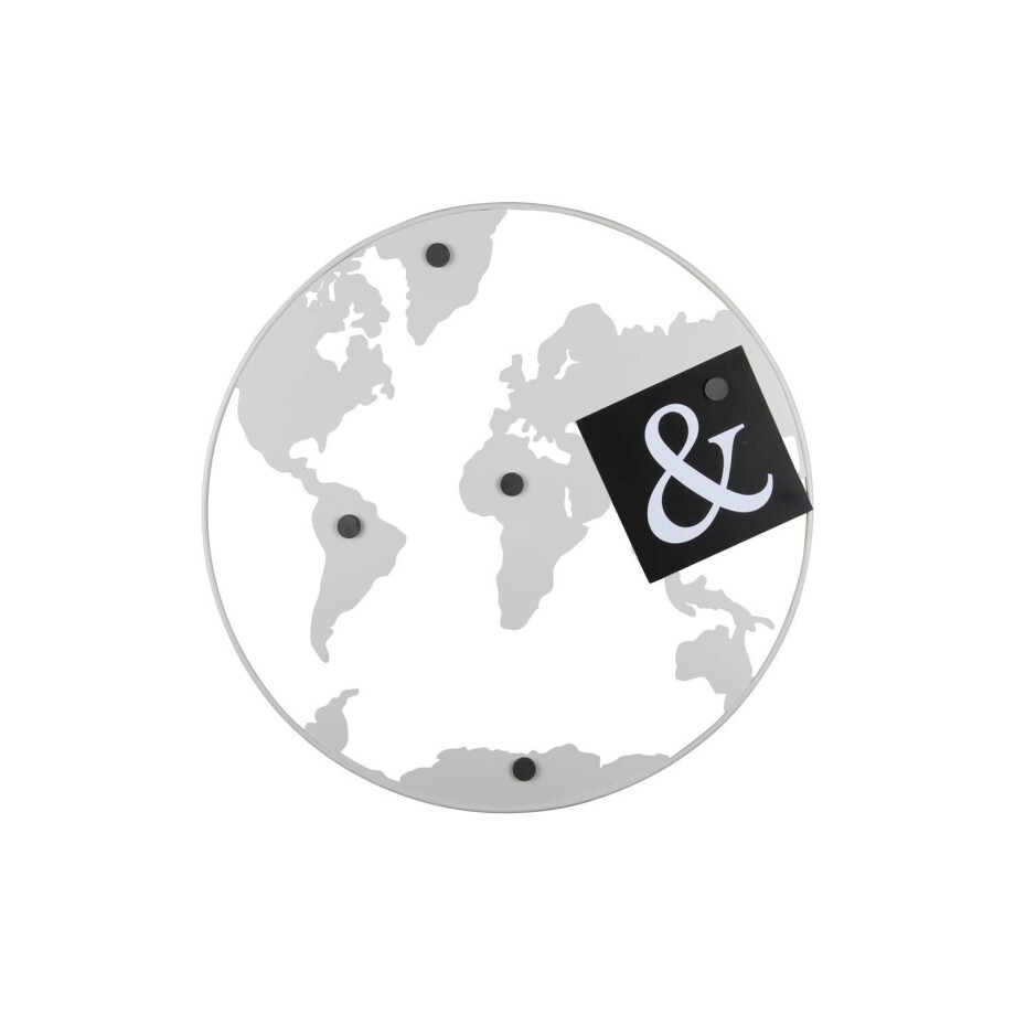 Memobord World Map | Present Time afbeelding 1