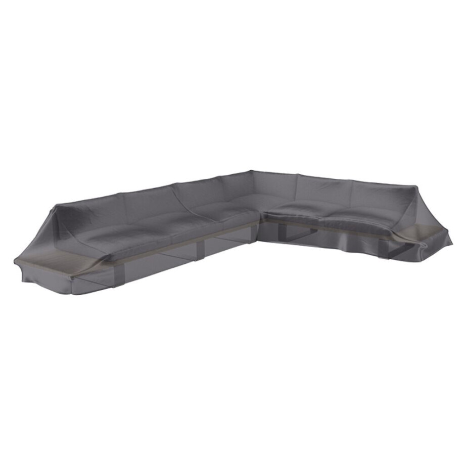 Platinum Aerocover Loungesethoes Platform L-Vorm Rechts 375 x 300 cm afbeelding 1