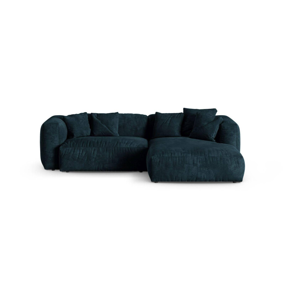 Modulaire hoekbank Martina rechts velvet | Micadoni Home Modulaire hoekbank Martina rechts velvet | Micadoni Home afbeelding 1