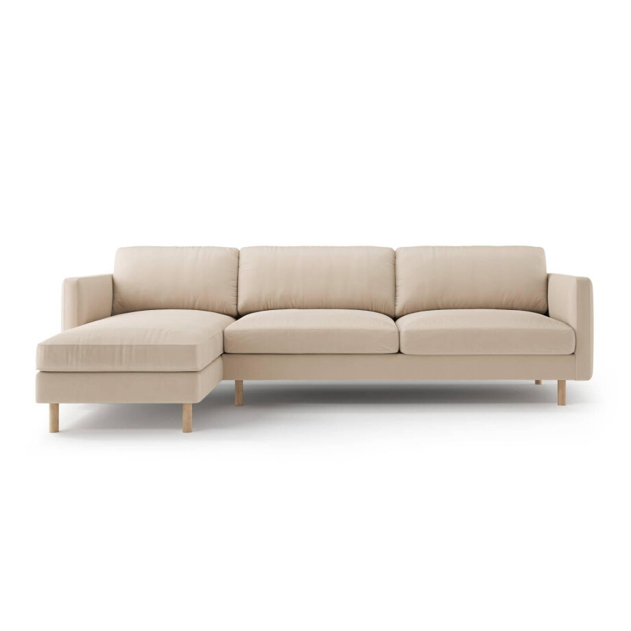 Hoekbank Eden links velvet | Micadoni Hoekbank Eden links velvet | Micadoni afbeelding 1