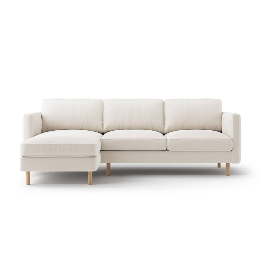 Hoekbank Eden links velvet | Micadoni afbeelding 1
