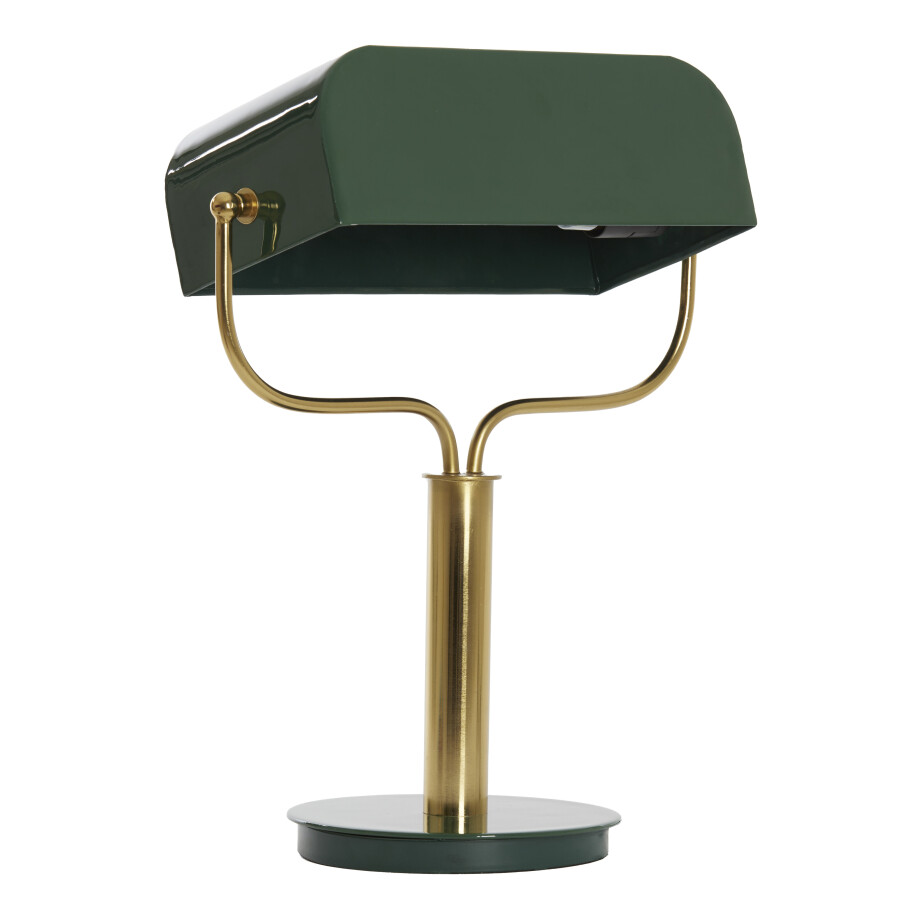 Light & Living Tafellamp 'Ayer' 43cm, kleur Donkergroen Light & Living Tafellamp 'Ayer' 43cm, kleur Donkergroen afbeelding 1