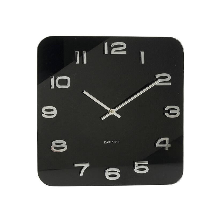 Wandklok Vintage vierkant | KARLSSON afbeelding 1