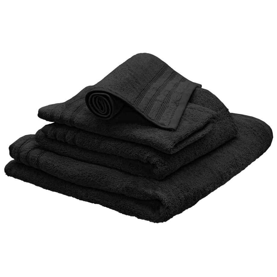 Kleine Wolke Gastendoekje 30 x 50 cm (Zwart) afbeelding 1